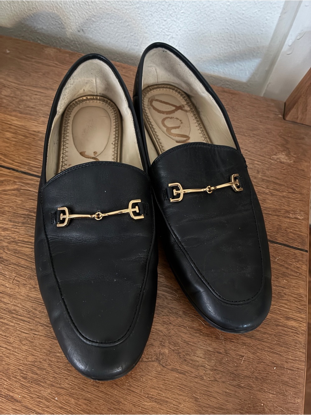 Sam Edelman Loraine Bit Leather Horsebit Loafers